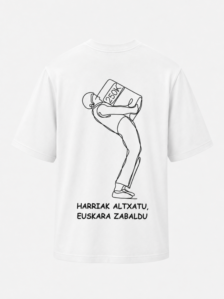 Gure Kultura — Harri-jasotzailea Kamiseta